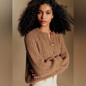 Sezane Emile In Mottled Camel